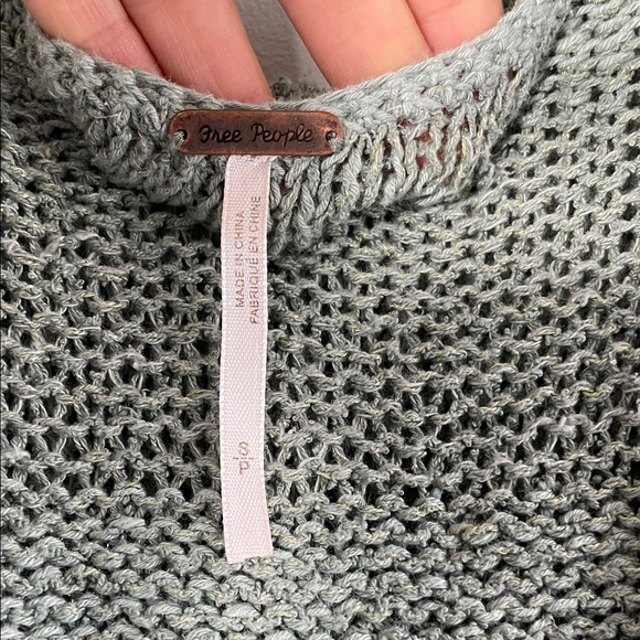 Free People Olive Knit Sweater - Picture 2 of 6